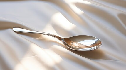 up shiny silver metal