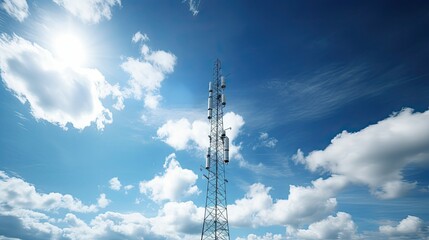Obraz premium communication cellular antenna