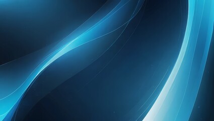 Naklejka premium Abstract Blue Swirls