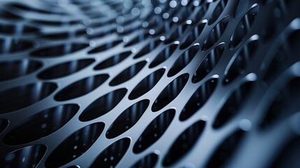 Fototapeta premium Dotted Abstract Grids and Patterns, Award-Winning Studio Photography, Professional Color Grading, Soft Shadows, No Contrast, Clean Sharp Focus, Focus Stacking, Digital Photography