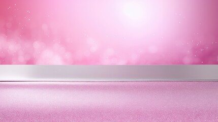 blend pink and silver background