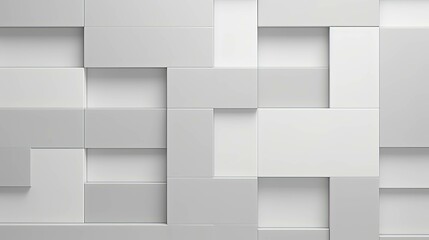 Obraz premium squares light grey pattern background