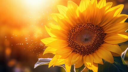 Fototapeta premium nature sun flares