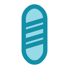 surfing icon for illustration