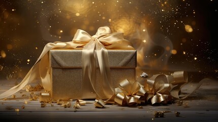 decorated golden voucher