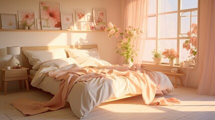 bedroom home sun