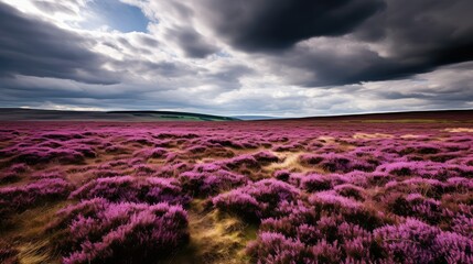 moorland purple heather