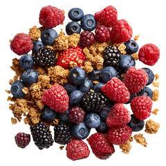 Mixed Berry Crumb Display png
