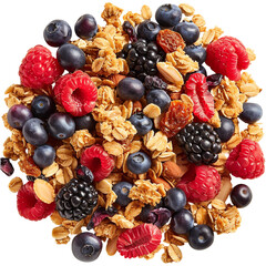 Mixed Berry Crumb Display png