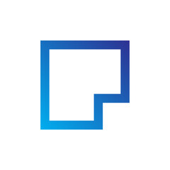 Editing Design Gradient Blue Icon