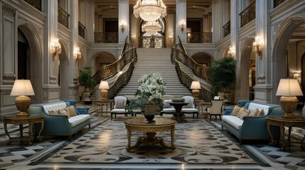 classic lobby interior