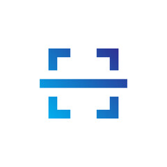 Obraz premium Editing Design Gradient Blue Icon