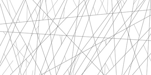 Abstract lines in grey and white tone of many squares and rectangle shapes on white background. Metal grid isolated on the white background. nervures grey abstract perspective Random chaotic.