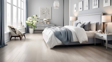 design gray hardwood floor