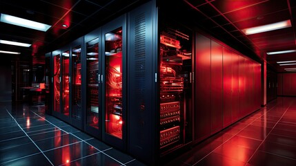 security computer technology server room