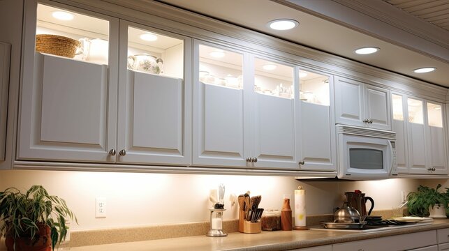 ceiling kitchen cabinet lights