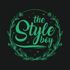 Typography T-shirt Design vector template