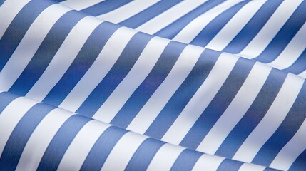 Obraz premium up blue white stripes
