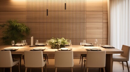 room light wood panels