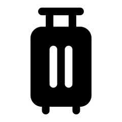suitcase icon for illustration