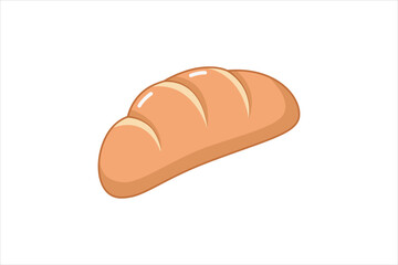 Sweet Bread Flat Sticker Design