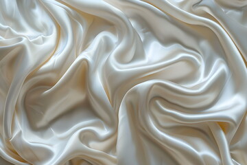 Obraz premium pattern Background fabric silk ivory Texture bride silky curve glossy satin