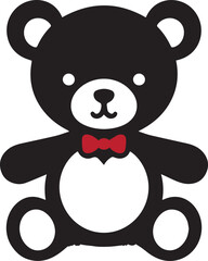 teddy beer with red tie