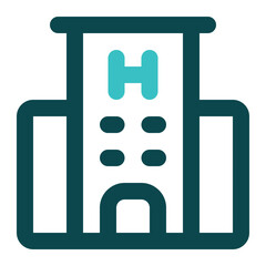 hotel icon for illustration