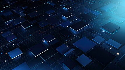 gradient navy blue technology background