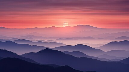 Fototapeta premium range red purple gradient