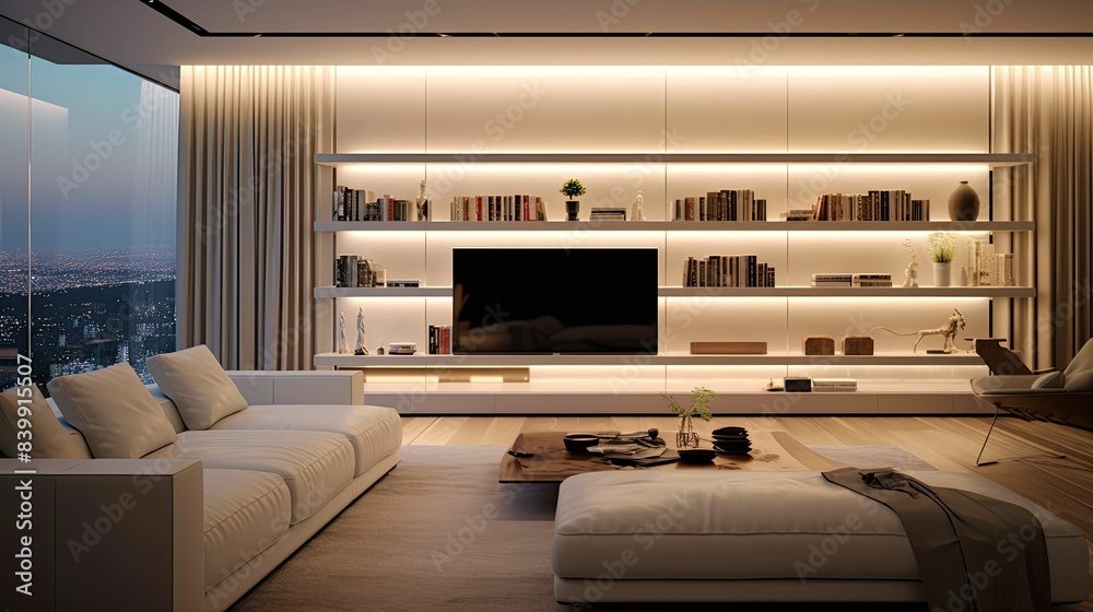 Sticker recessed interior led lighting