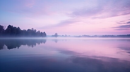 Obraz premium serene light purple gradient