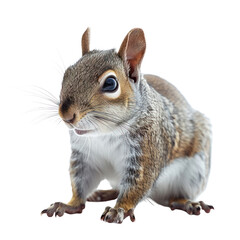 Squirrel isolated on a transparent background