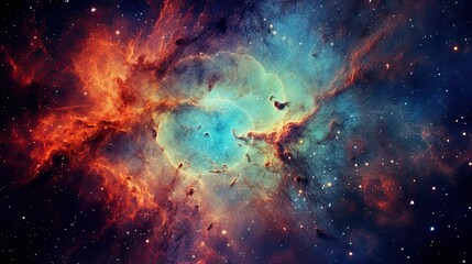 Fototapeta premium nebula astronomy galaxy