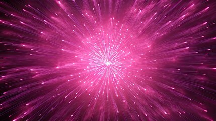 vibrant pink burst