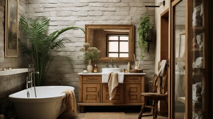 stone bathroom interior design
