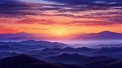 blending purple and orange