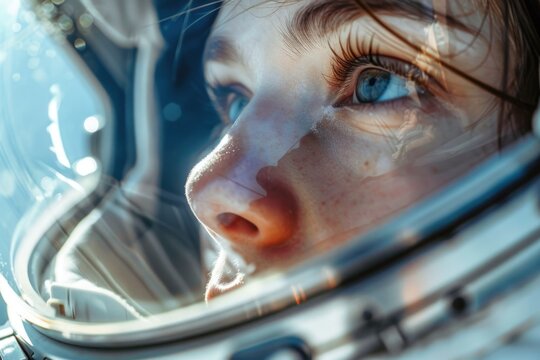 Person in Space Suit