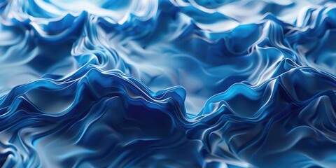 Obraz premium Blue and White Background Close-up