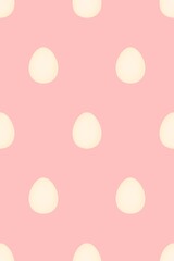 an egg on the background pattern
