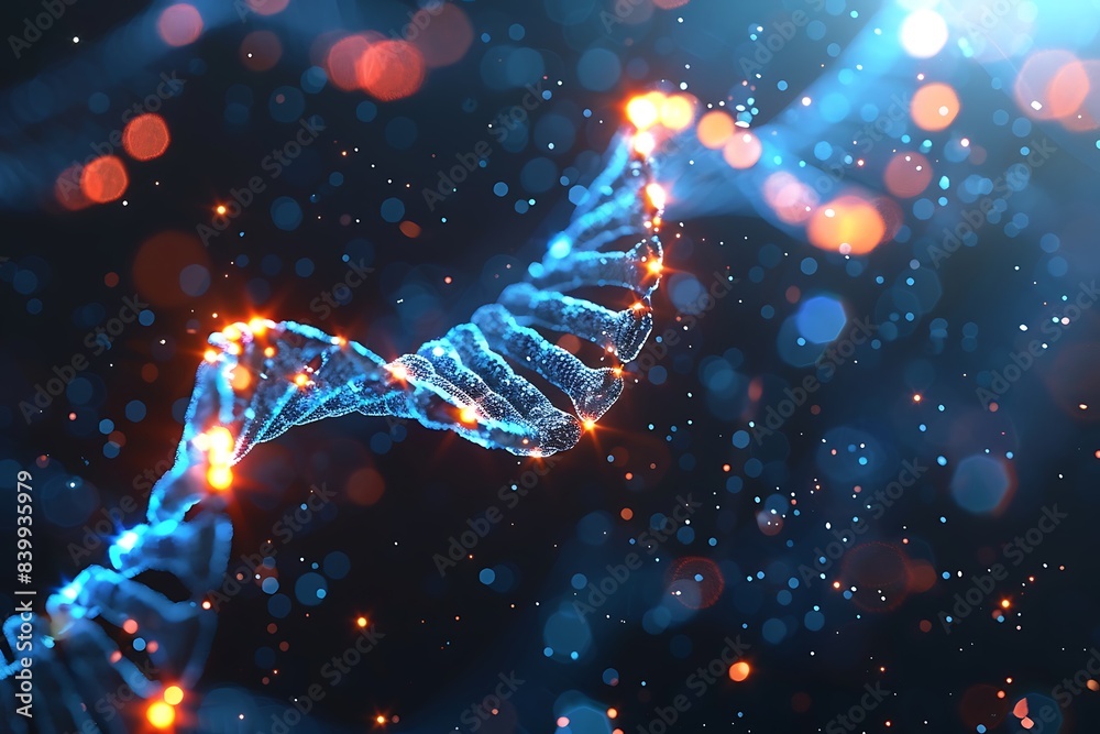 Poster crispr gene-editing interface in modern lab