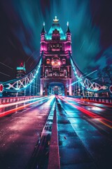 Obraz premium Tower Bridge at Night