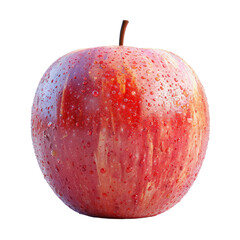 Fresh apple isolated on a transparent background
