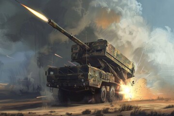 Obraz premium air defense technology