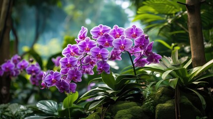 nature orchids purple © vectorwin