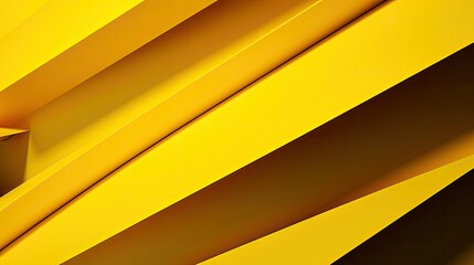 intense yellow background abstract