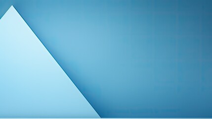 pastel blue background triangle