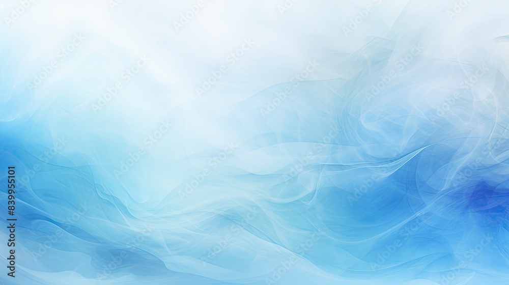 Poster watercolor abstract background light blue