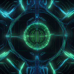 Technology graphs and holograms, technology houses, technology related stuff 