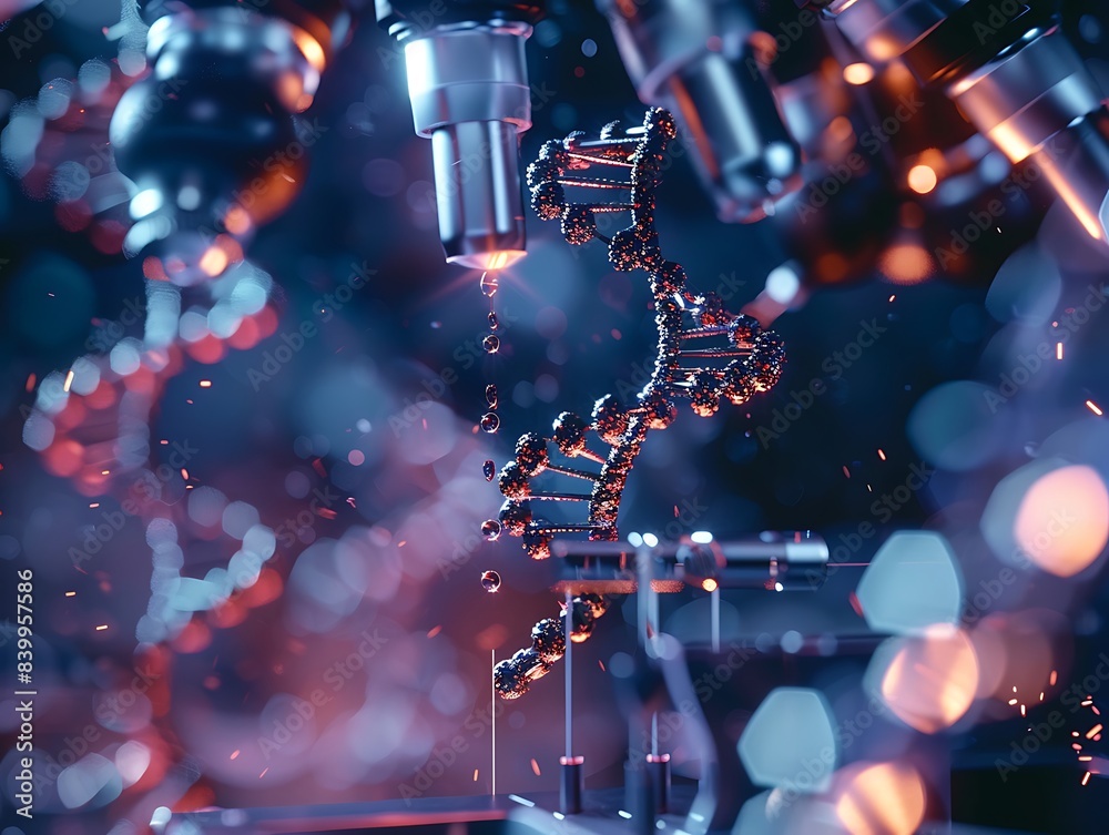 Poster CRISPR technology interface for genetic editing in lab
